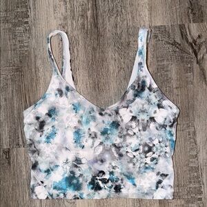 lululemon athletica Blue and Gray Align Tank